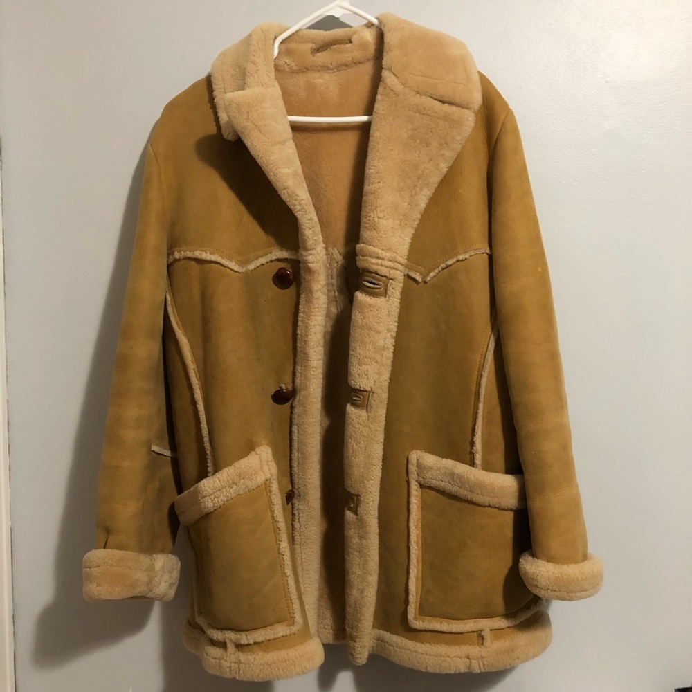 Shearling coat